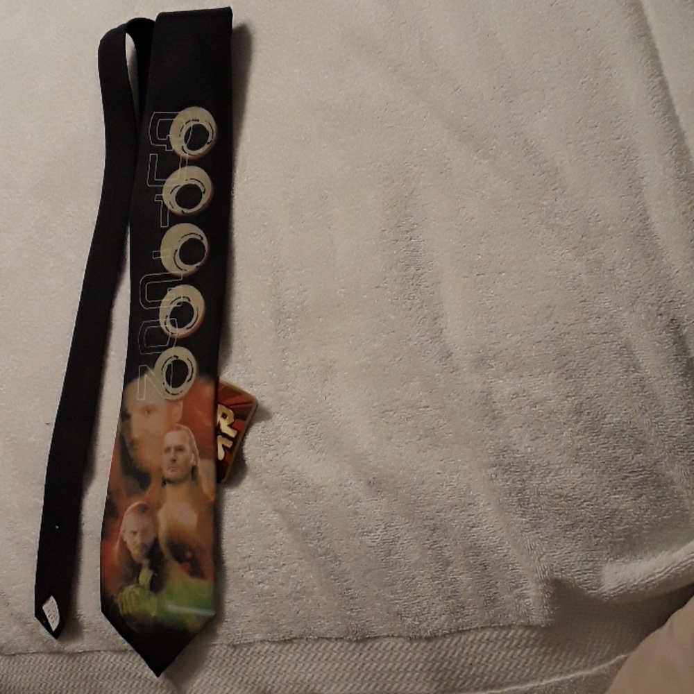 Star Wars Master Qui-Gon men's 100% polyester tie